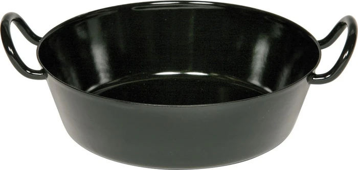 Riess Classic Schwarzemaille Schnitzelpfanne 40cm
