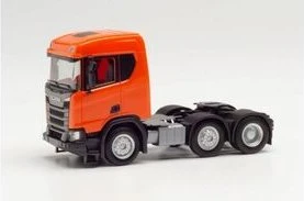 Herpa Scania CR XT ND Zugmaschine 3-Achs orange