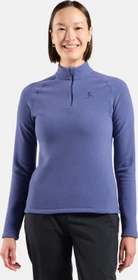 Odlo Rigi Mid Layer Half Zip Laufshirt langarm skipper blue (Damen)