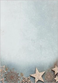 Sigel Weihnachtsmotiv Glamorous Christmas Kunstdruckpapier, A4, 90g/m², 100 Blatt