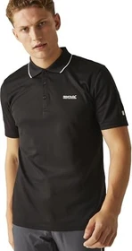 Regatta Maverick V Poloshirt kurzarm schwarz (Herren)