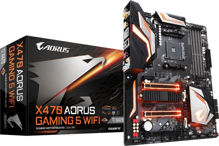 GIGABYTE X470 AORUS Gaming 5 WIFI (AMD AM4)