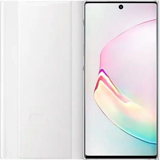 Samsung Clear View Cover für Galaxy Note 10 weiß