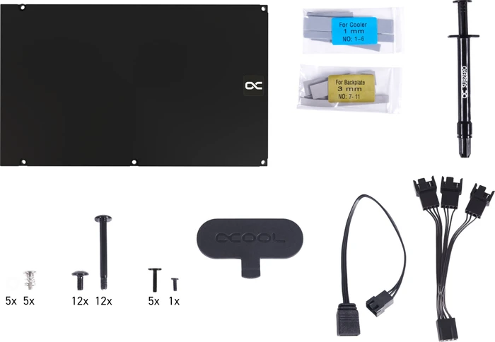 Alphacool Eiswolf 2 AiO 360mm RTX 4090 Reference Design mit Backplate