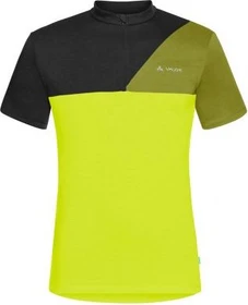 Vaude Tremalzo IV Trikot kurzarm bright green/black (Herren)