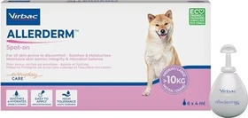 Virbac Allerderm Spot-On für große Hunde und Katzen, 24ml (6x 4ml)