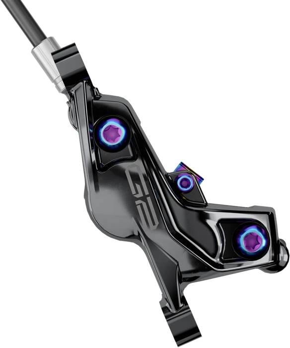 SRAM G2 Ultimate VR Scheibenbremse gloss black/rainbow