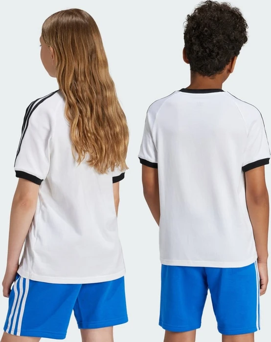 adidas 3-Streifen T-Shirt kurzarm weiß (Junior)