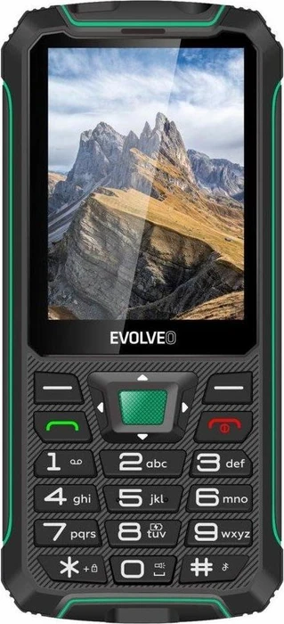 Evolveo StrongPhone W4 schwarz/grün