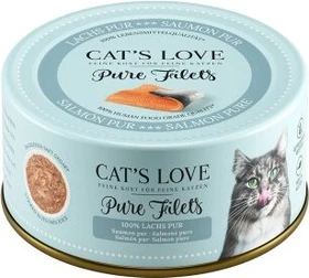 Cat's Love Pure Filets Lachs, 600g (6x 100g)
