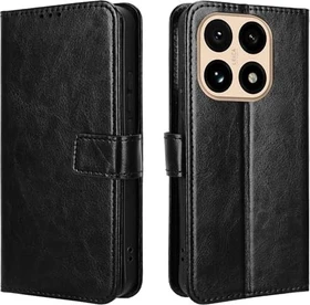 Heioloo Klapphülle mit Standfunktion für Xiaomi 15T schwarz
