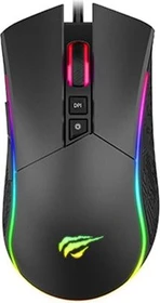 Havit Gamenote MS1001S Siyah RGB Gaming Mouse schwarz, USB