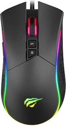 Havit Gamenote MS1001S Siyah RGB Gaming Mouse schwarz, USB