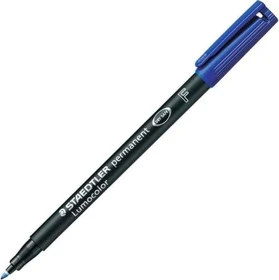 Staedtler Lumocolor 318 permanent blau, 10er-Pack