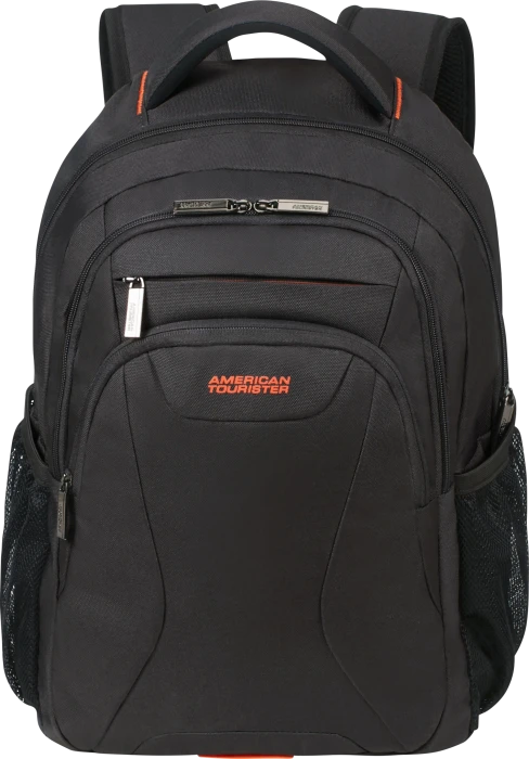 American Tourister AT Work 15.6" Laptop-Rucksack, schwarz/orange