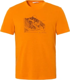 Vaude Tekoa III Funktionsshirt kurzarm kurkuma uni (Herren)
