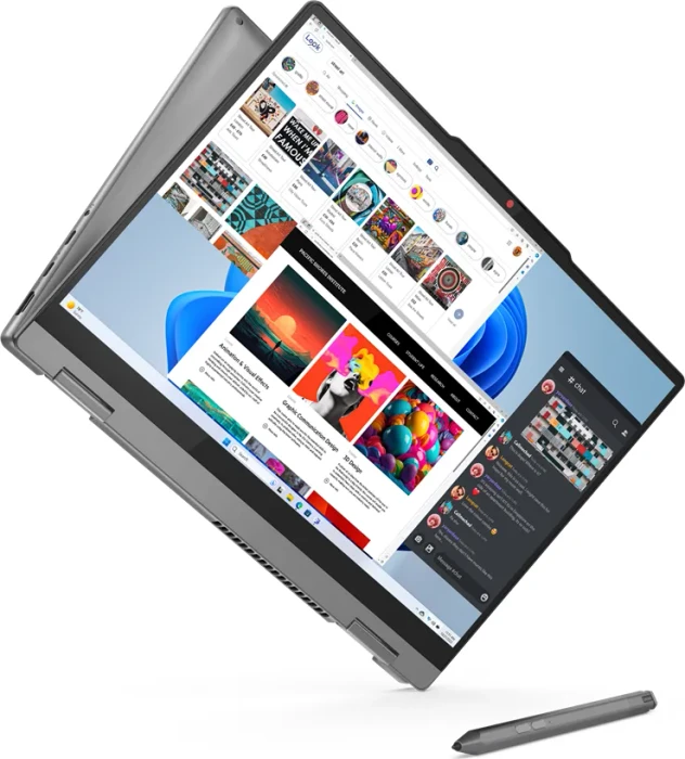Lenovo IdeaPad 5 2-in1 14AHP9, Luna Grey, Ryzen 5 8645HS, 16GB RAM, 512GB SSD, DE