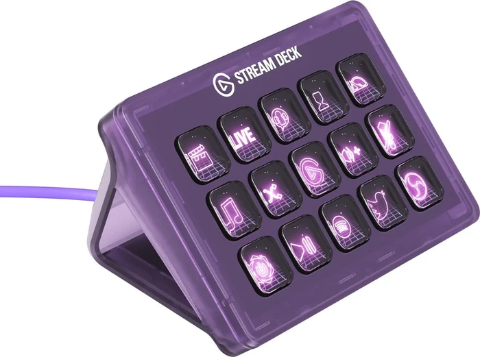 Elgato Stream Deck MK.2 Limited Edition, Atomic Purple, USB-A