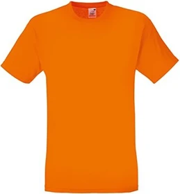 Fruit Of The Loom Original T-Shirt kurzarm orange