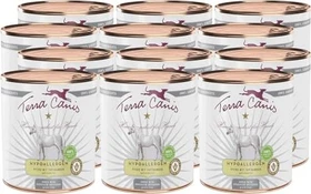 Terra Canis Pferd mit Topinambur, hypoallergen, 9.60kg (12x 800g)