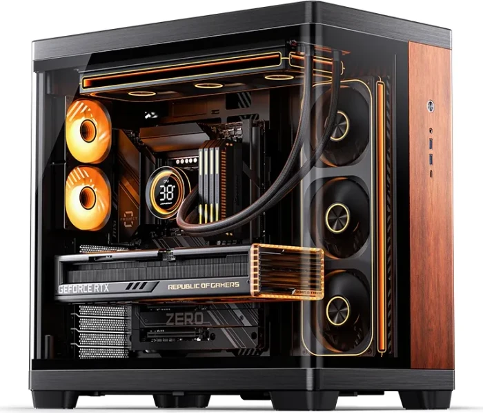 Jonsbo TK-4 Wood, Glasfenster