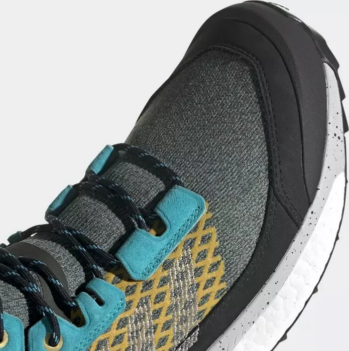adidas Terrex Free Hiker legend earth/grey two/signal cyan (Herren)