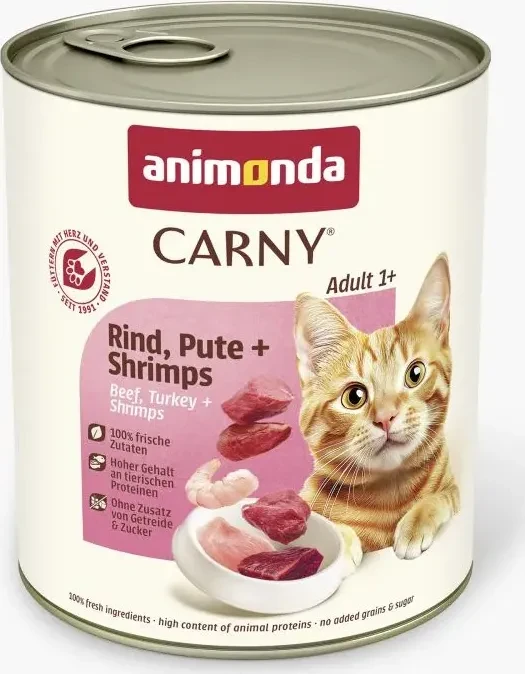 animonda Carny Rind, Pute und Shrimps 800g