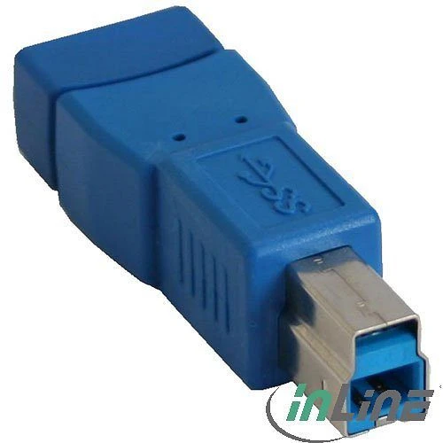 InLine USB 3.0 Adapter, Buchse A auf Stecker B