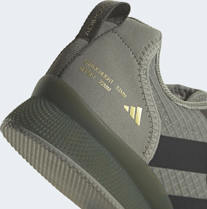 adidas Adipower 3 core silver pebble/core black/olive strata