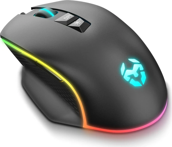 Krom Keos RGB Gaming Mouse, schwarz, USB