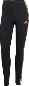 adidas Animal Print 3-Streifen High Rise Leggings Hose lang black/multicolor/warm sandstone (Damen)