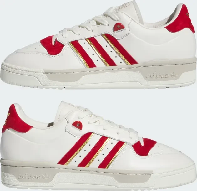 adidas Rivalry Low 86 cloud white/team power red 2/ivory