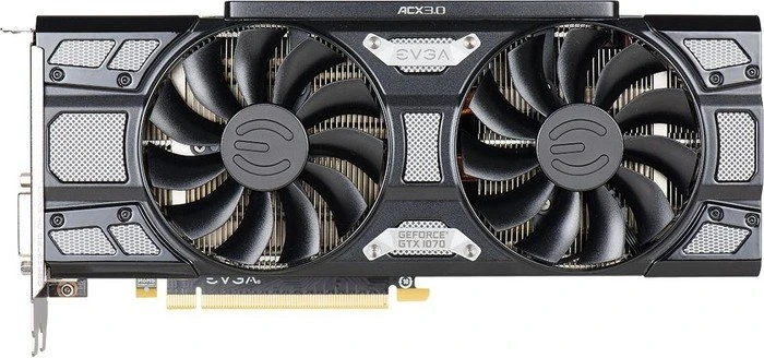 EVGA GeForce GTX 1070 SC Gaming ACX 3.0 Black Edition, 8GB GDDR5, DVI, HDMI, 3x DP