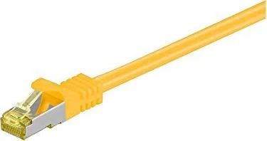goobay Patchkabel, Cat7/Cat6a, S/FTP, RJ-45/RJ-45, 20m, gelb