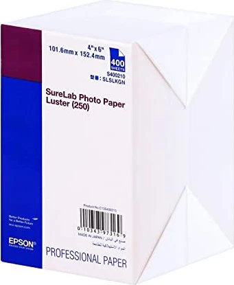 Epson SureLab Luster Fotopapier glänzend, 10x15cm, 250g/m², 400 Blatt