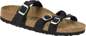 Birkenstock Franca Naturleder geölt schwarz (Damen)