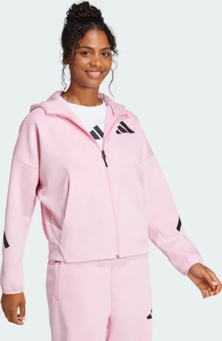 adidas Z.N.E. Zip Hoodie true pink (Damen)