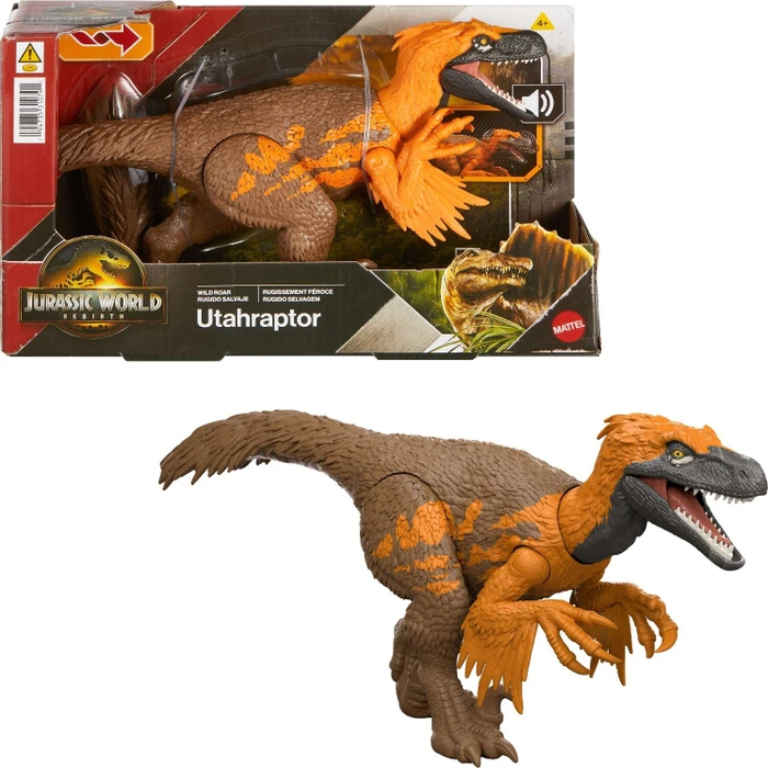 Mattel Jurassic World - Wild Roar Utahraptor