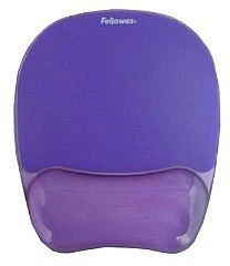 Fellowes Crystals Handgelenkauflage und Mauspad violett