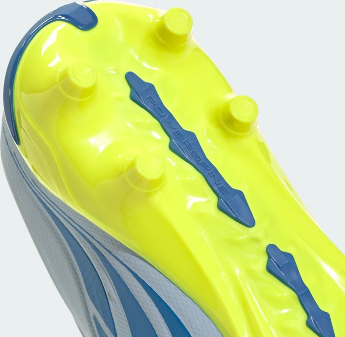 adidas Predator League Fold-Over Tongue AG crystal sky/ray blue/team solar yellow 2