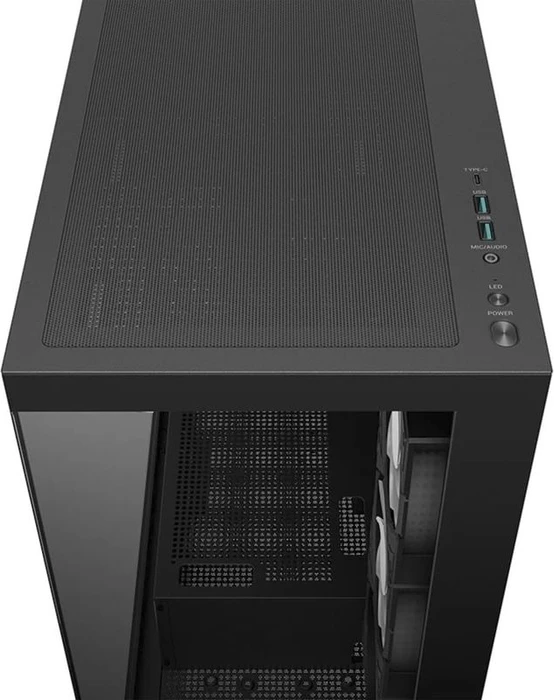 DeepCool CG580 4F, schwarz, Glasfenster