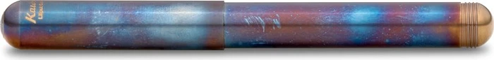 Kaweco Liliput fireblue, rechte Hand, fein