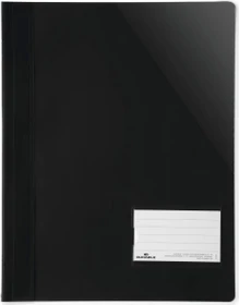 Durable Sichthefter opak, A4+, schwarz/transparent