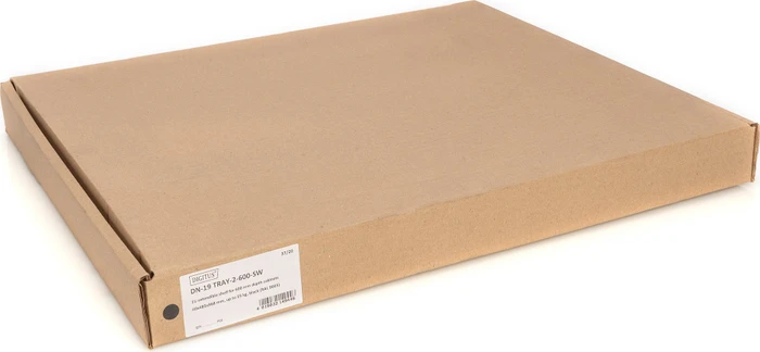 Digitus ausziehbarer Fachboden für Netzwerk- und Serverschränke, 19", schwarz, 600mm Einbautiefe, 1HE