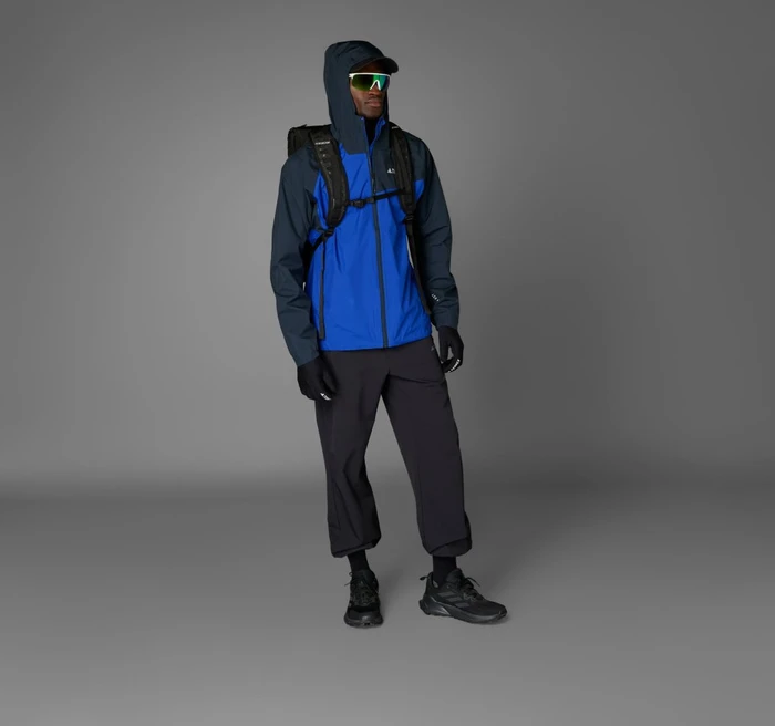 adidas Terrex Multi 2L Rain.RDY Funktionsjacke semi lucid blue/aurora ink (Herren)
