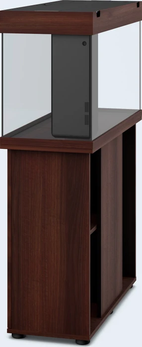 Juwel Rio 125 LED Aquarium-Set mit Unterschrank, dunkles Holz/dunkles Holz, 125l