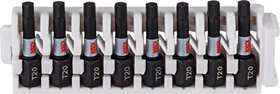 Bosch Professional Impact Control Power Torx Bit 1/4", T20x25mm, 8 Stück