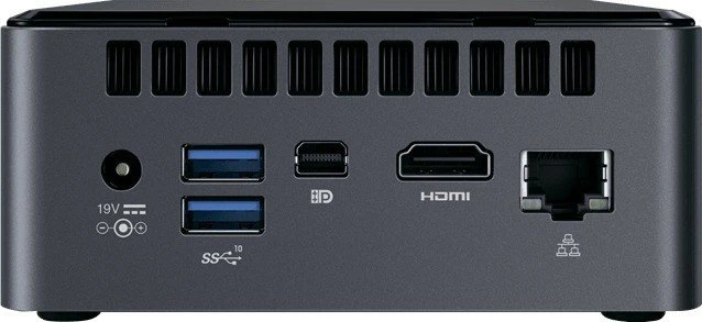 Intel NUC 8 Mainstream-G mini PC - Islay Canyon - NUC8i5INHJA, Core i5-8265U, 8GB RAM, 16GB SSD, 1TB HDD, Radeon 540X