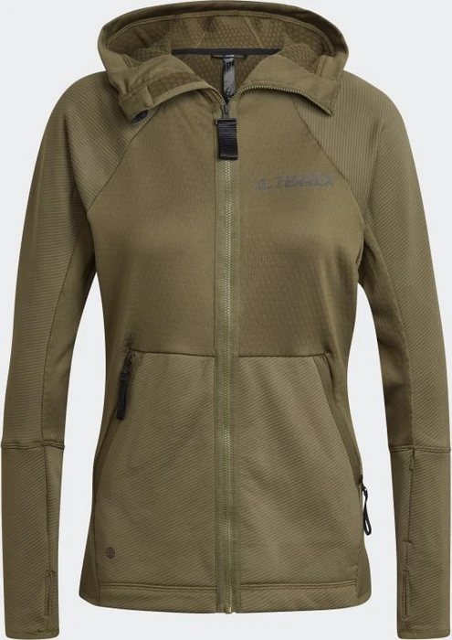 adidas Terrex Tech Fleece Hooded Hiking Jacke (Damen)
