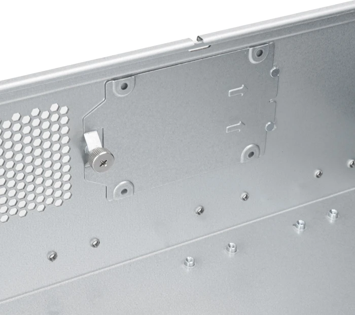 SilverStone RM31-MINI, Rackmount Server, schwarz/grau, 3HE, SFX-L